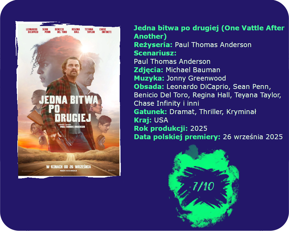 jedna bitwa po drugiej recenzja